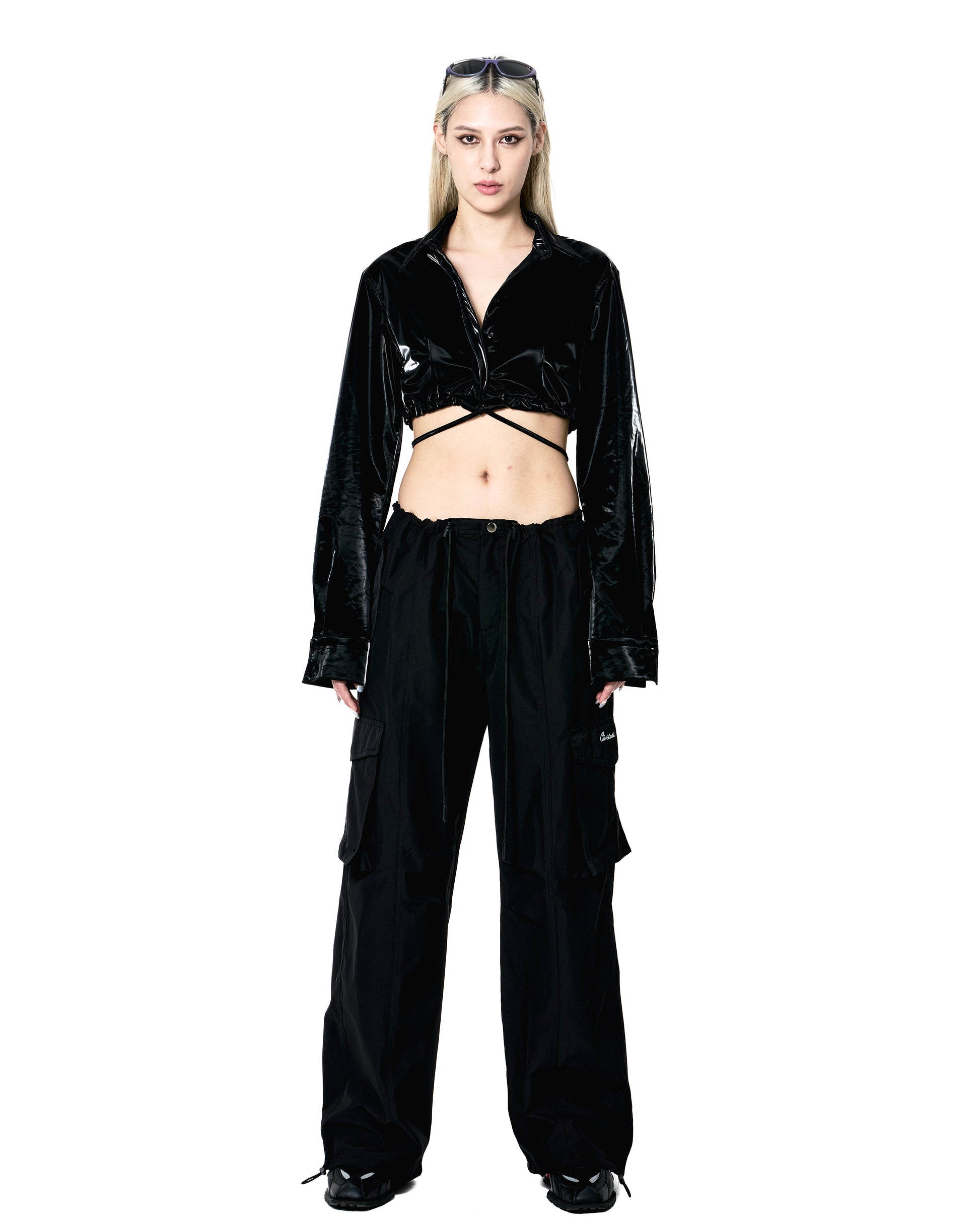 Liquid Gloss Shirt - Black