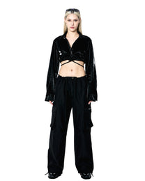 Liquid Gloss Shirt - Black