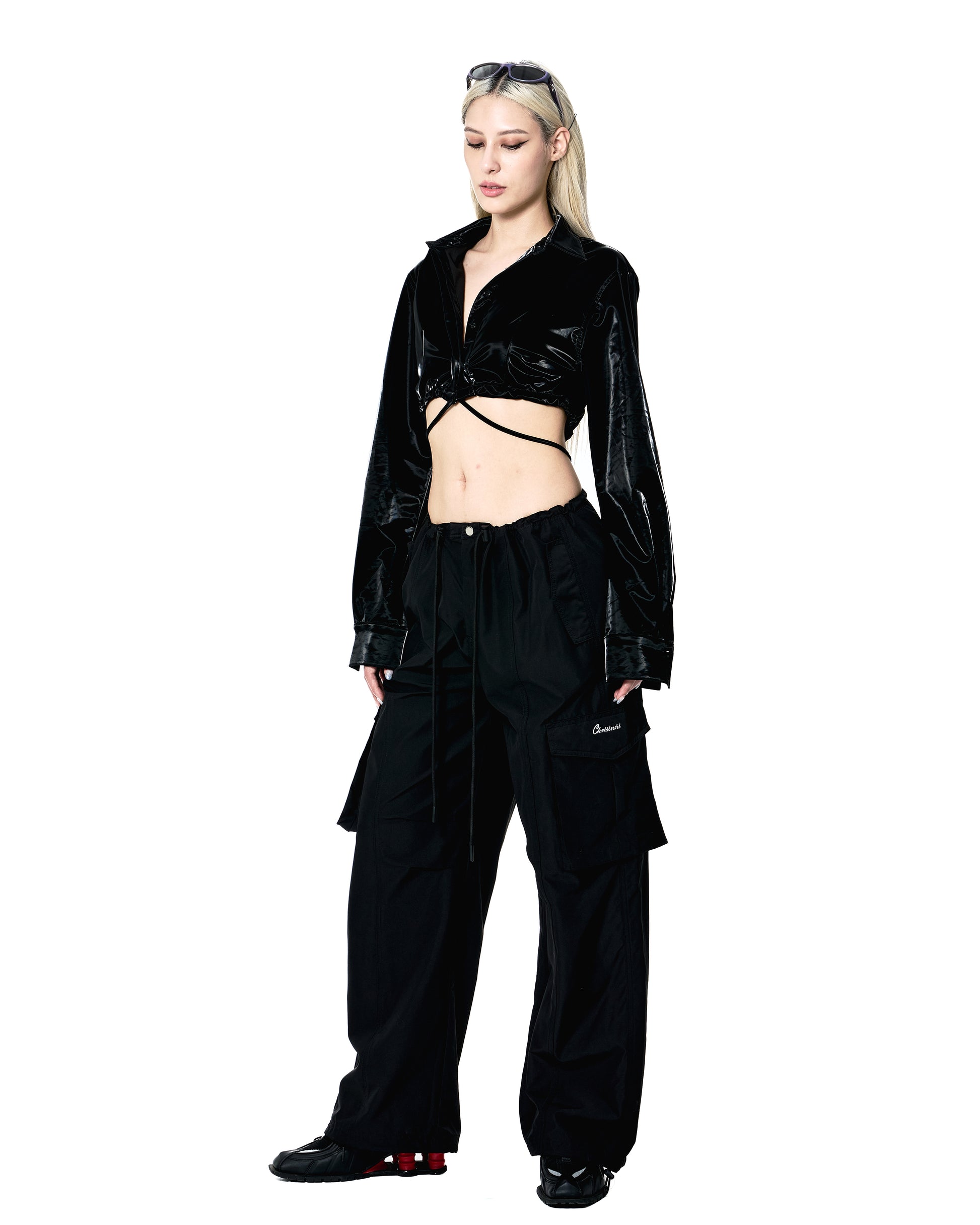 Liquid Gloss Shirt - Black