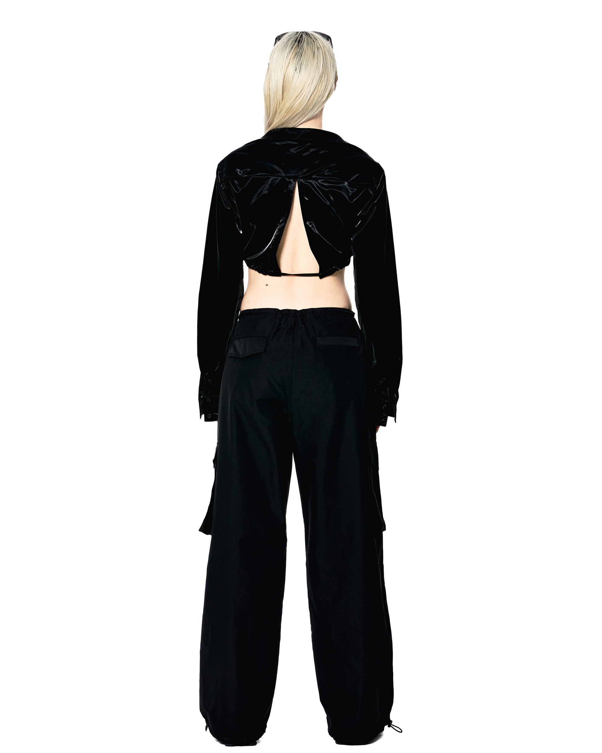 Liquid Gloss Shirt - Black