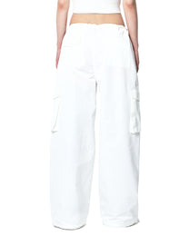 Chrisinni Cargo Pants - White