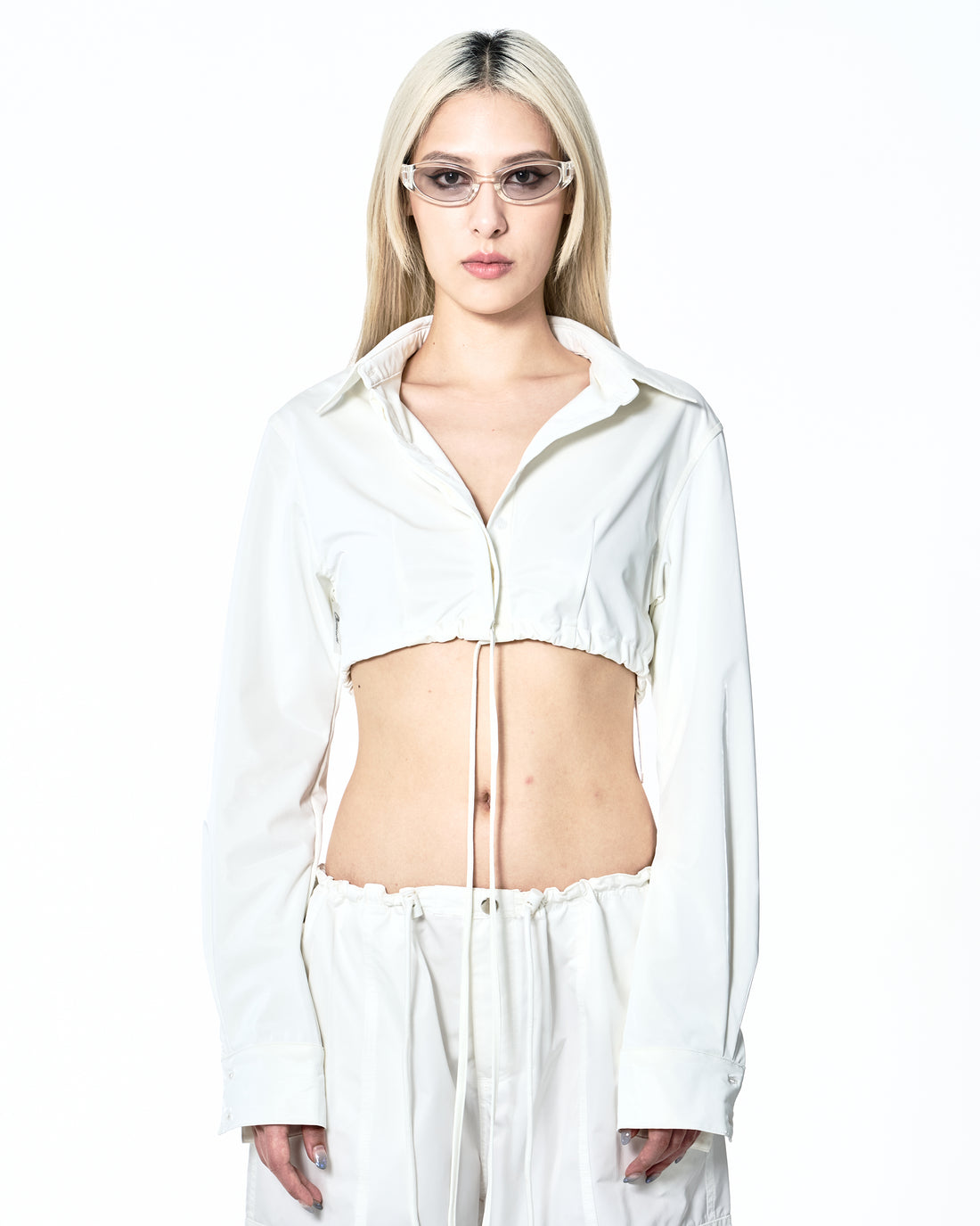 Liquid Gloss Shirt - White