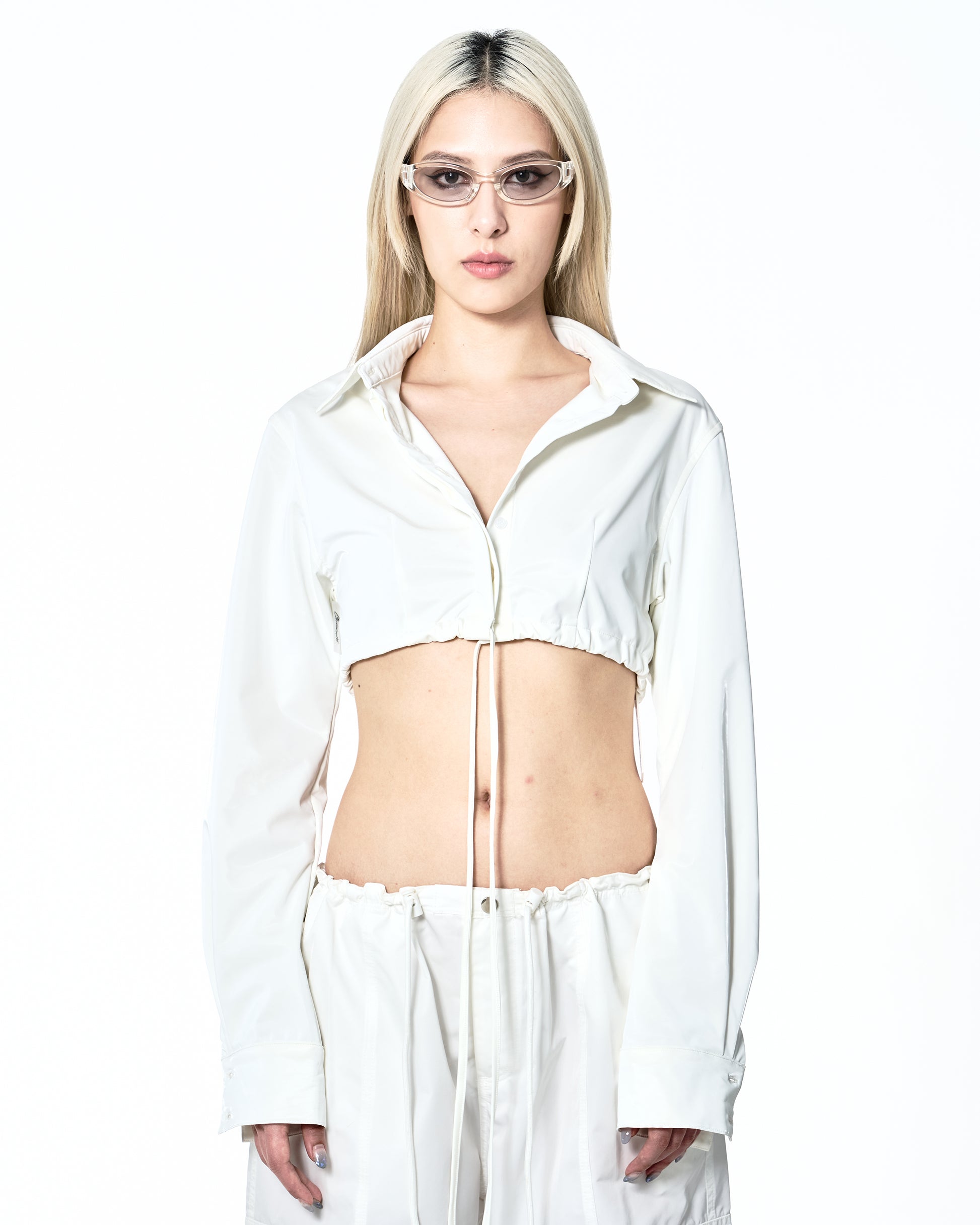 Liquid Gloss Shirt - White