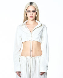 Liquid Gloss Shirt - White