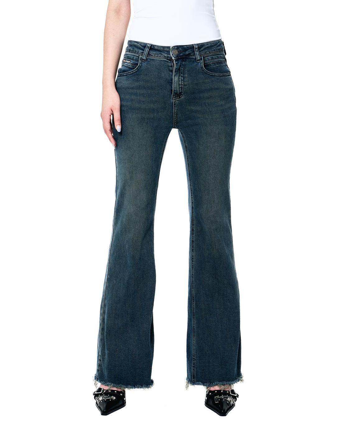 Echochic Denim Pants