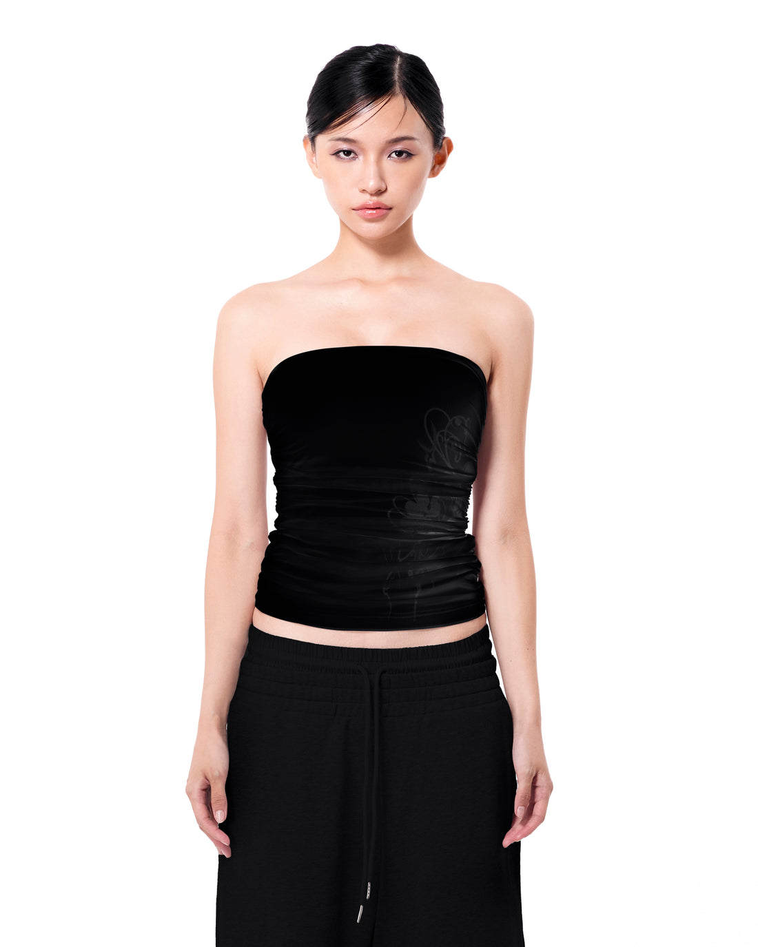 Chrisinni x Miki Bra Top - Black