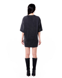 Chrisinni x Miki Women&#39;s T Shirt - Washed Black