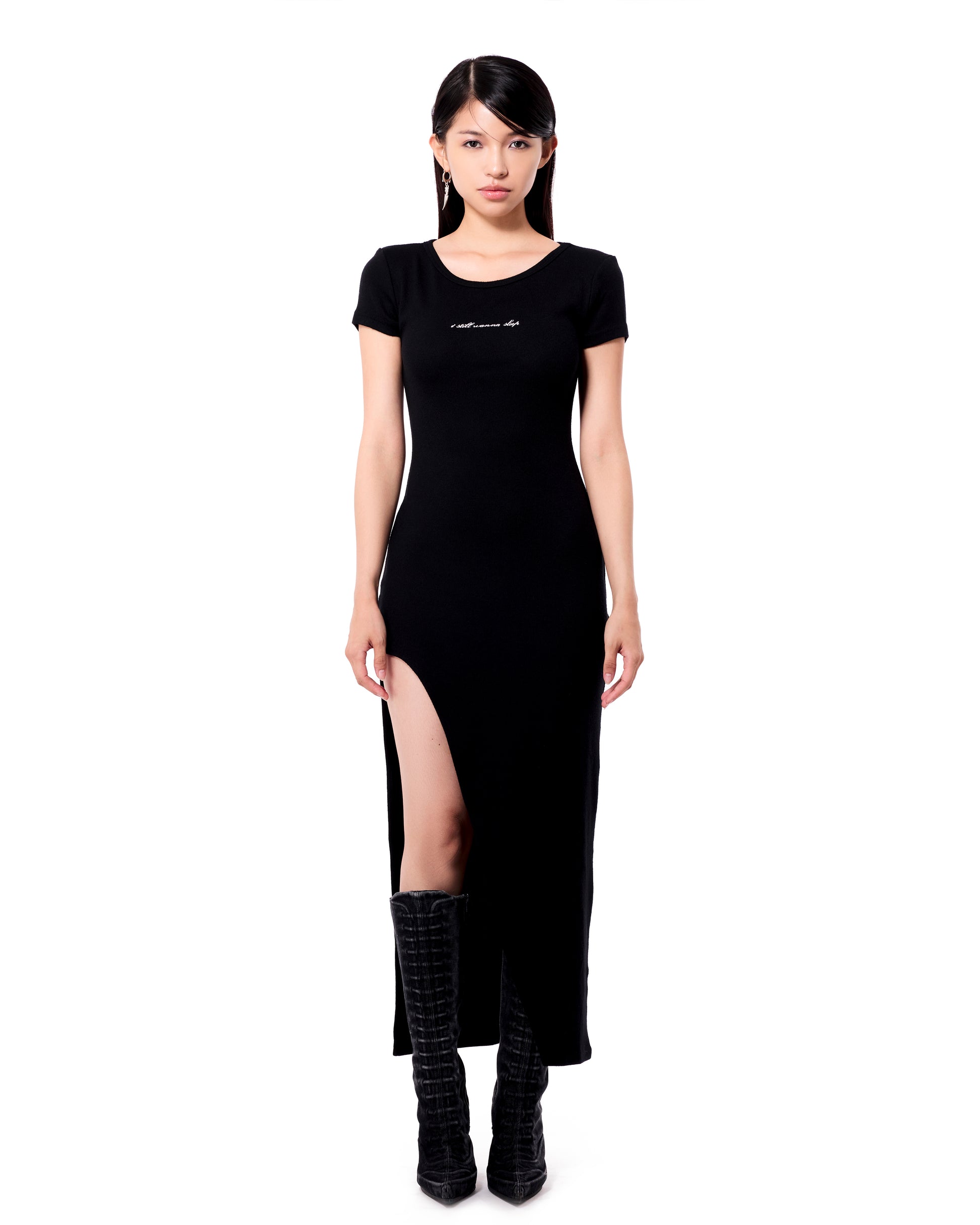 I STILL WANNA SLEEP MAXI DRESS