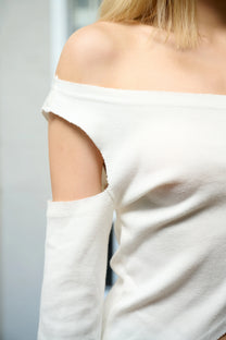 Off-Killer Top - White