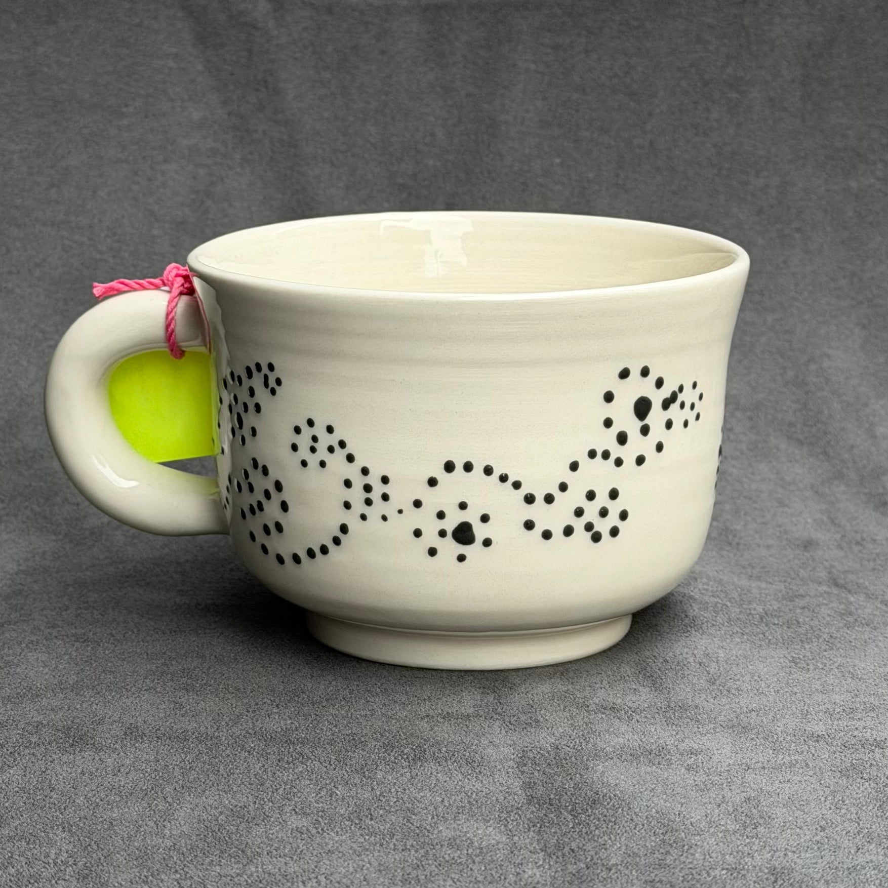 Mud spot mug&amp;saucer