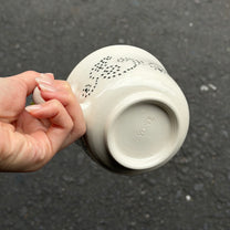 Mud spot mug&amp;saucer