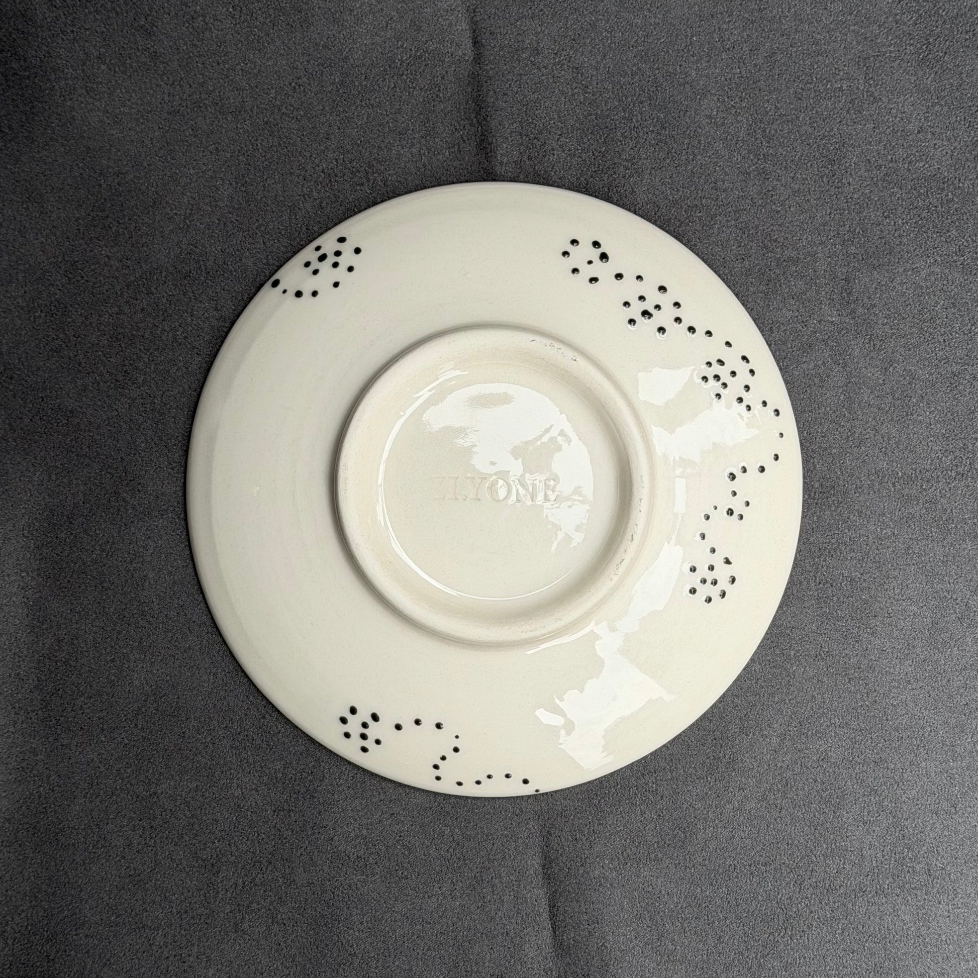 Mud spot mug&amp;saucer