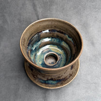Glazes potted