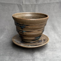 Glazes potted